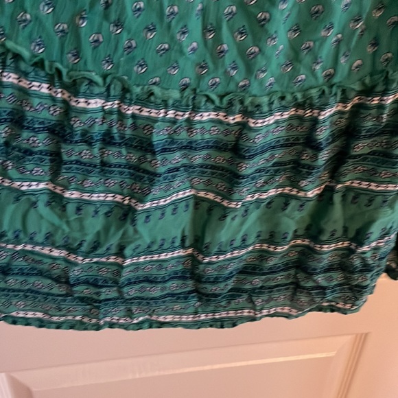 Medium Blue/Green Old Navy Maxi Skirt - Picture 2 of 6